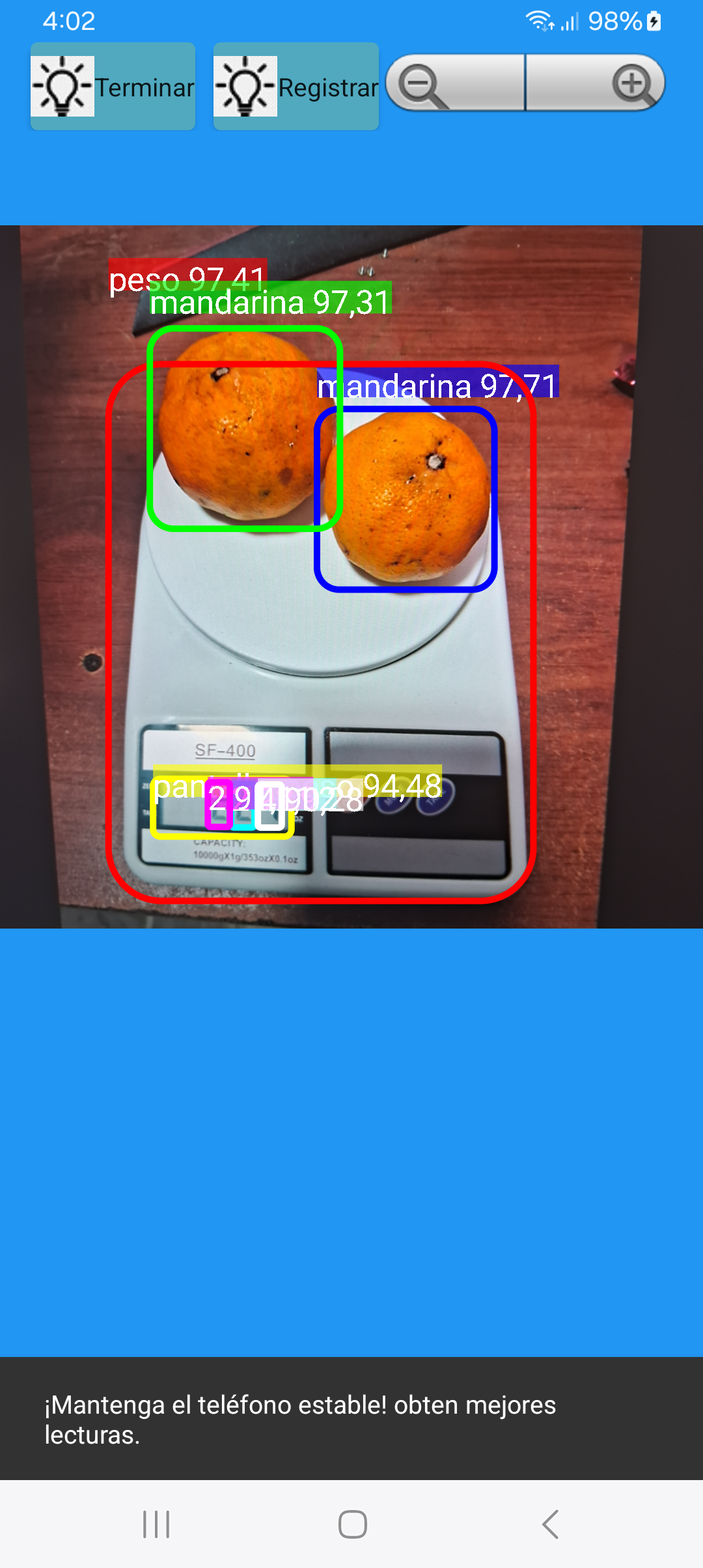 Detección de productos